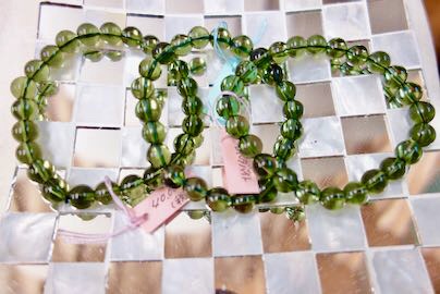 モルダバイトブレスレット入荷!