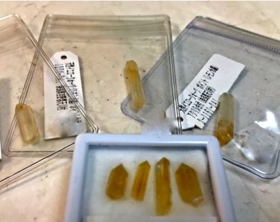 奈良県天川村産「レモン水晶」入荷!