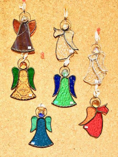 ステンドグラス天使入荷!